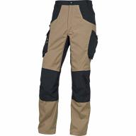 Pantalon de travail beige/noir - genoux préformés Optima T.M - 15738