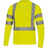 Tee-shirt haute visibilité ML jaune Evolution Cl.2 T.S