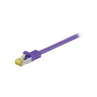 HSD - Câble patch Cat.7 S/FTP 4 paires LSZH - ROSE - au mètre - Accessoire réseau professionnel
