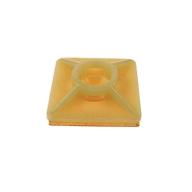 Embases adhésives pour collier - Largeur 4,8 mm - Lot de 100