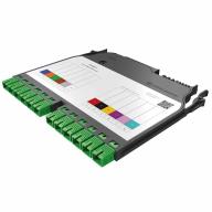 Module Ianos double splicing 12FO 12 SC/APC TIA G.652D SM H+S