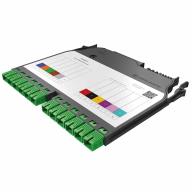 Module Ianos double splicing 12FO 12 SC/APC TIA G.652D SM H+S