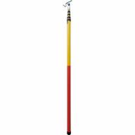 Perche télescopique fibre de verre 5 sections Optima - Longueur 8m