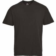Tee-shirt 100% coton 195g/m² MC noir T.S