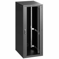 Baie de brassage 19" 48U 600x1000 - Porte avant vitrée - capacité 800Kg