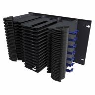 Châssis LISA 7U 19" 15 Slots Patching noir H+S