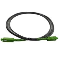 Cordon FO simplex monomode 9/125 G.657A2 GRADE B SC/APC-SC/APC 7m gris