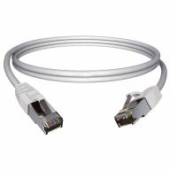 Cordon RJ45 F/UTP Cat6A LSZH gris – 30,0 m