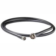 Bretelle ½" Superflexible 7/16 mâle droit - 4.3/10 mâle coudé 3,00m