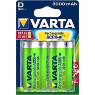Accu VARTA LR20 - 3000mAh 1,5V - Blister de 2