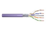 Câble Ethernet RJ45 CAT6 F/UTP 1x4paires AWG23 Dca LSZH 250MHz PoE Violet Lg 305m