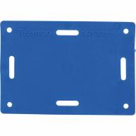 ETIQB : Etiquette de repérage rectangulaire bleue /Qté 100