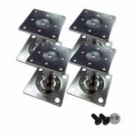 Lot de 4 pieds vérins 35cm pour socle 8063335 & 8063342 - Accessoire réseau professionnel