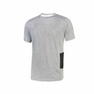 Tee-shirt à poche coton 145g/m² MC gris U-POWER T.S
