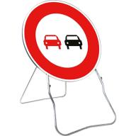 Panneau temp BK3 650 Cl.1 "Interdiction de doubler" + PL