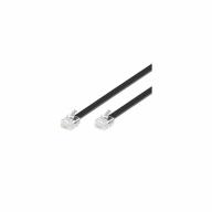 Cordon RJ12 6P6C – 1,5 m – Noir