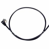 Bretelle ½" Superflexible 4.3/10 mâle droit - 7/16 coudé 1,00m