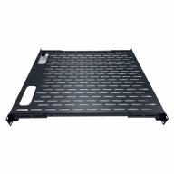 Etagère rack ajustable 19" 1U P550 – Capacité 60Kg – Profondeur 350 à 700mm