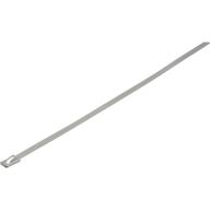 Collier acier inoxydable 304 - 200x4,6mm /Qté 100