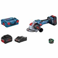 Meuleuse angulaire sans fil BOSCH X-LOCK GWX 18V-15 SC avec 2x8Ah ProCORE