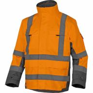 Parka 4 en 1 haute visibilité et technicité orange Optima T.XL