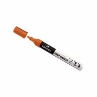 Marqueur bille de peinture indélébile orange /Qté 12
