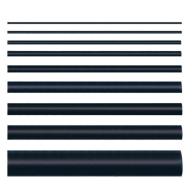 Gaine thermorétractable noire AD-UL-03 480 barre - 1,22m