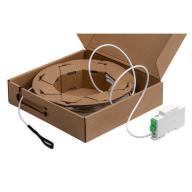 Kit DTIO préconnectorisé SCAPC 2FO 20m - Accessoire réseau professionnel