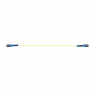 Cordon optique duplex Uniboot PushPull LC/UPC-LC/UPC G.657A2 Ø 2,1 mm jaune longueur 3,5 m H+S