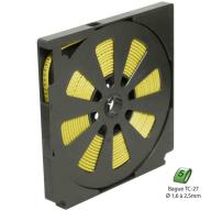 Bague OPTO Markers TC27 jaune - chiffre 0 /Qté 1000