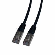 Cordon RJ45 CAT6 FTP AWG26 LSZH Noir Lg 0,50m