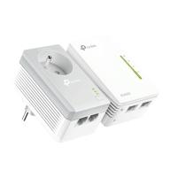 TP-LINK - KIT 2 CPL 2 ports 600Mbps + WiFi + prise - TL-WPA4225 KIT