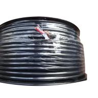 Câble micro/XLR flexible Noir - 2x0.22mm² +0.12mm AWG24 OD:6.0 - 100m