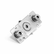 Plaque de mise à la terre pour profils PCI 40x22