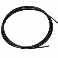 Tube de protection FO Ø 5mm Noir H+S - Longueur 100m