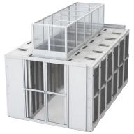 Confinement air chaud (HAC) pour racks serveur et colocation – RACKEON