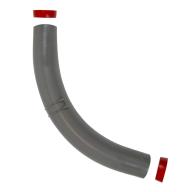 Ensemble gaine massif D90 – Protection mécanique des câbles – 750 x 600 x 90 mm gris