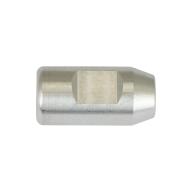 Adaptateur F-F (M10/M8) pour sonde 33kHz Ø18mm M10 aiguille TED Ø6 et Ø7mm