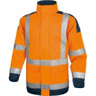 Parka haute visibilité orange/bleu Classic T.S