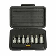 Coffret à douilles 6 PANS 1/2" - Jeu de 7 pièces