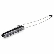 ACAL 16: Pince ancrage fourreau alu câble rond Ø16-18mm