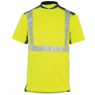 Tee-shirt haute visibilité MC jaune/bleu marine Cl.2 T2S T.S - 19354
