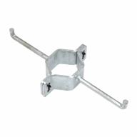 Pince à double marche pour tubes circulaires pour fixation et support de site mobile - Réf 92802
