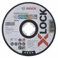 Disque à tronçonner BOSCH X-LOCK Multi Matériaux 125 x 1,6mm