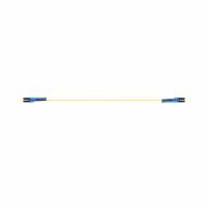 Cordon optique duplex Uniboot PushPull LC/UPC-LC/UPC G.657A2 Ø 2,1 mm jaune longueur 2 m H+S