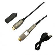 Cordon HDMI 2.0 Optique Actif 4Kx2K@60Hz Spécial passage gaine - 30m