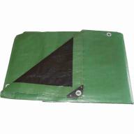 Bâche Ultra pro en Polyéthylène vert/noir 8 x 5m