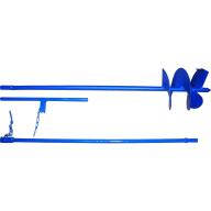 Tarière à main Ø300mm - Longueur 1m + rallonge 1m