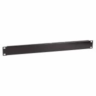 Panneau 19" 1U plein noir
