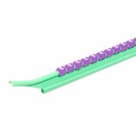 Cavalier Pliosnap PS03 violet - chiffre 0 /Qté 300